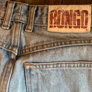 High waisted BONGO jeans 100% cotton